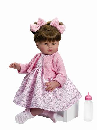 Кукла Хлоя в розовом платье, 45 см. 